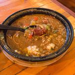 Chicken and Sausage Gumbo ($12)<br>